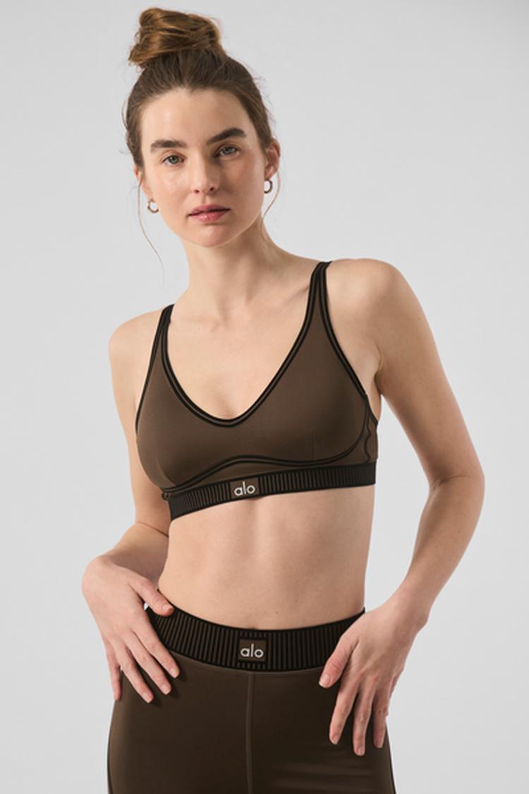 Airlift Line Up Bra - Espresso