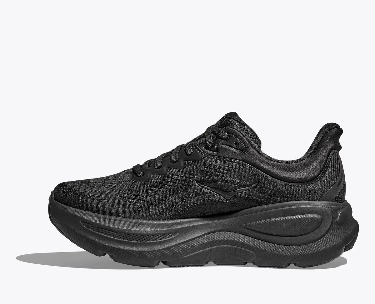HOKA Bondi 9 — Black / Black — vue 8