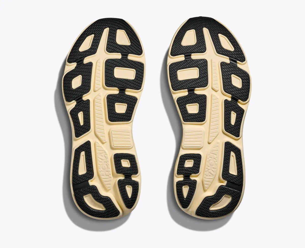 HOKA Bondi 9 — Carbon Black / Yellow Gold — vue 7