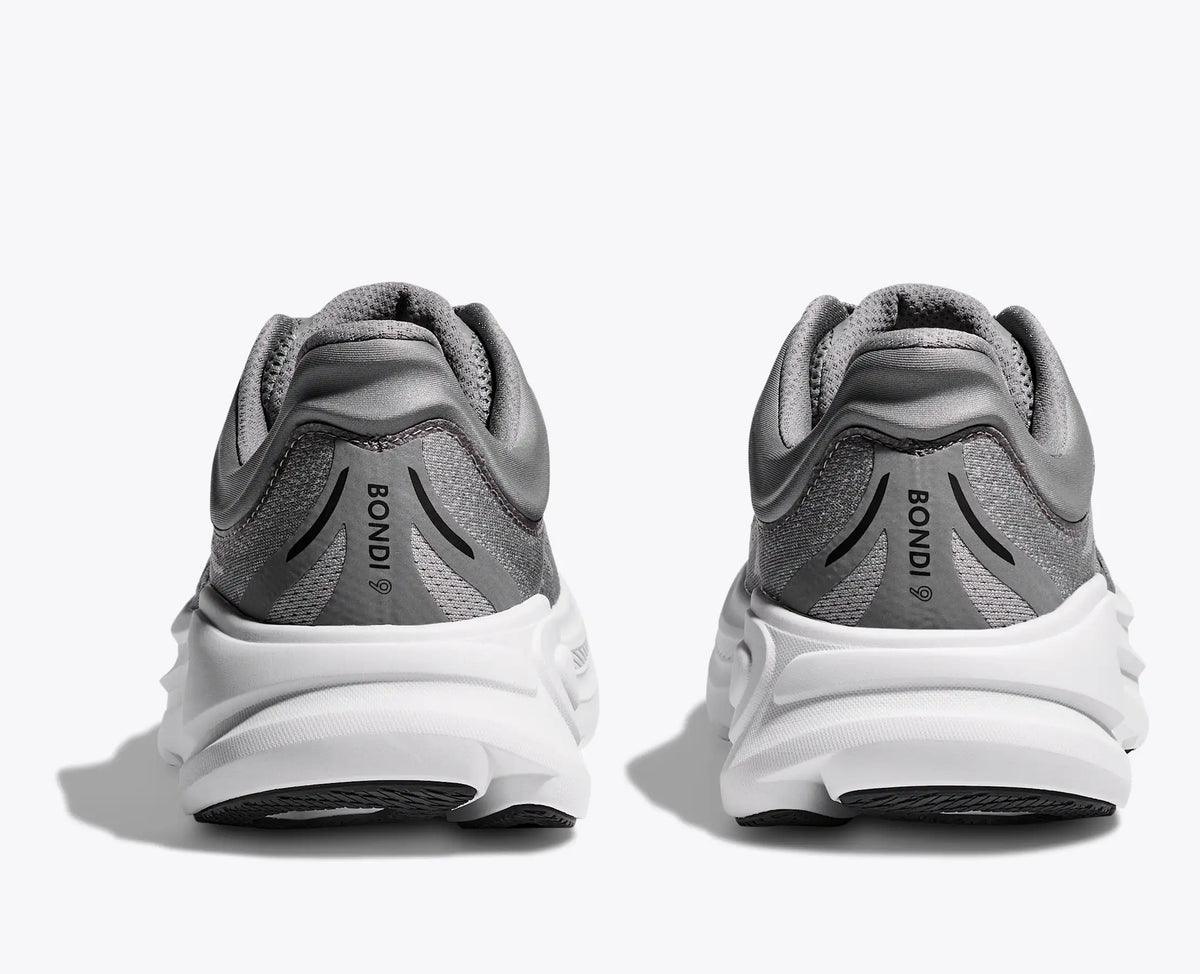 HOKA Bondi 9 — Galactic Grey / Stellar Grey — vue 5