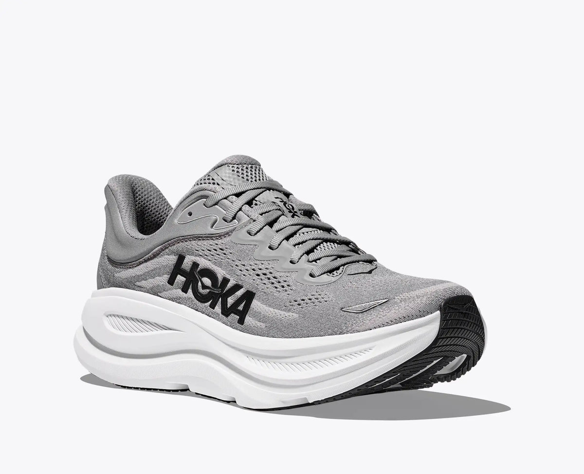 HOKA Bondi 9 — Galactic Grey / Stellar Grey — vue 6
