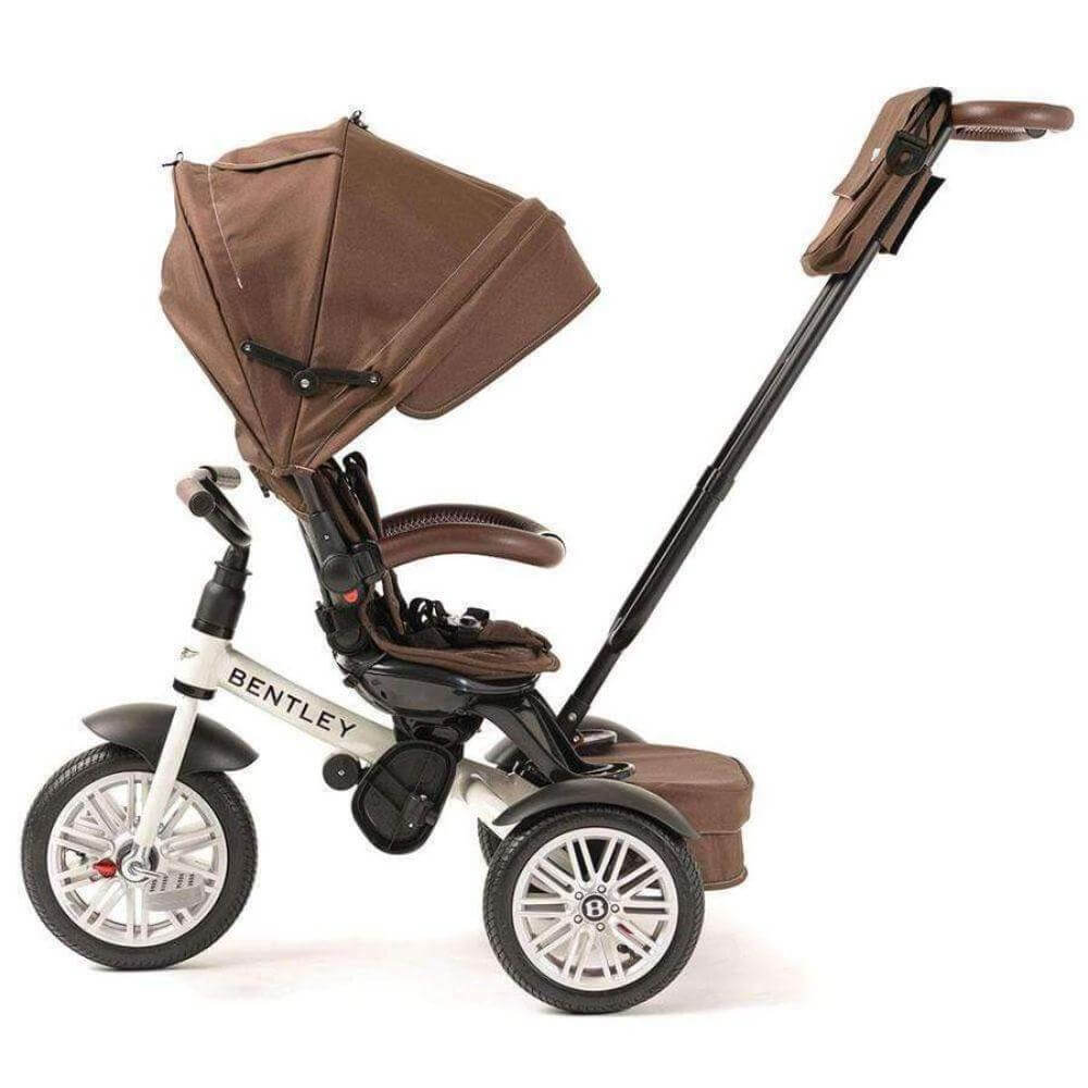 Bentley 6-in-1 Baby Stroller - White Satin (Special Edition)