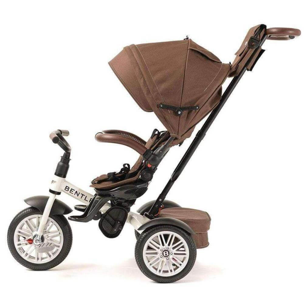 Bentley 6-in-1 Baby Stroller - White Satin (Special Edition)