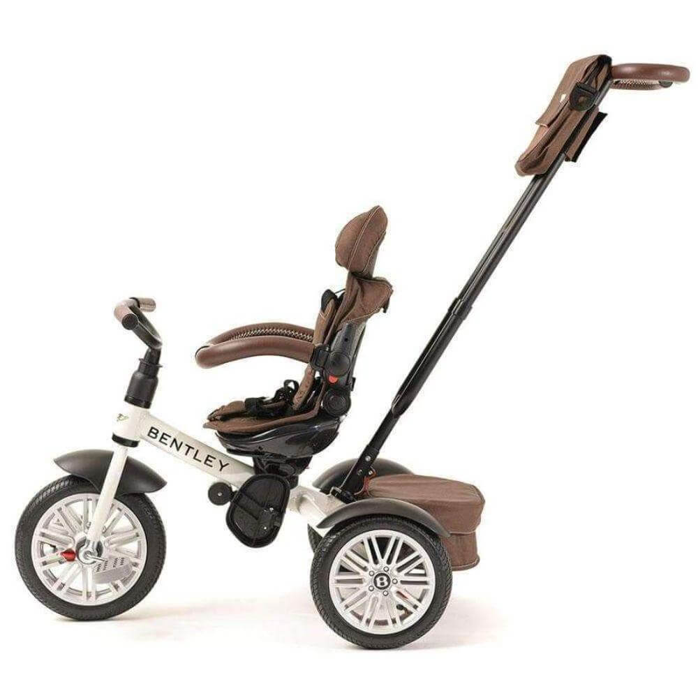 Bentley 6-in-1 Baby Stroller - White Satin (Special Edition)