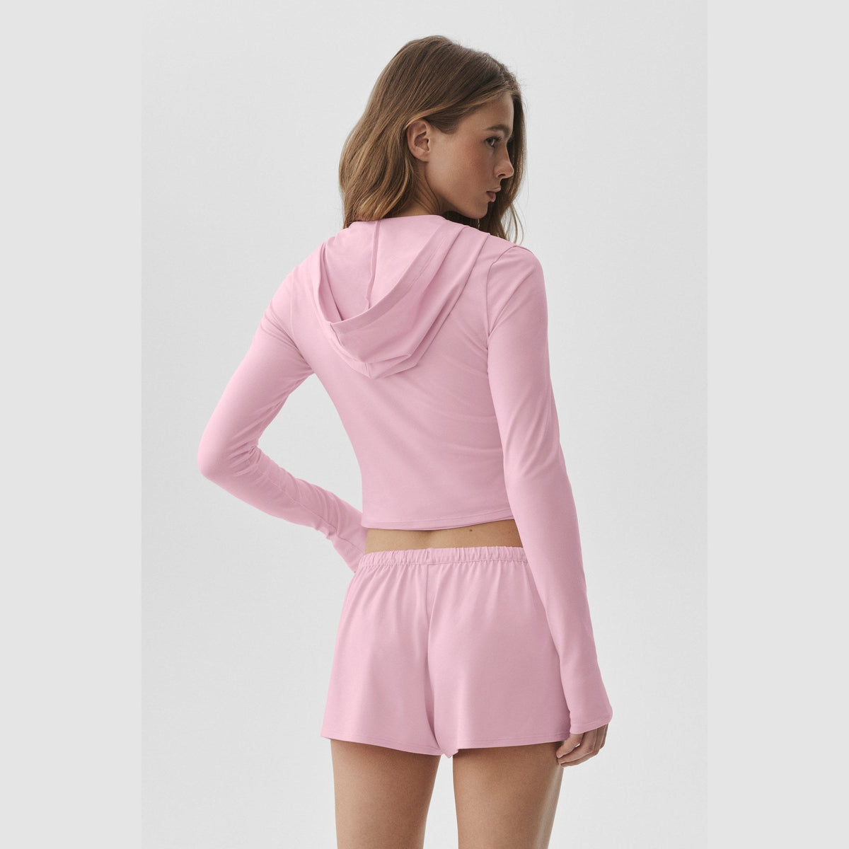 Alosoft Fitted Zip Hoodie