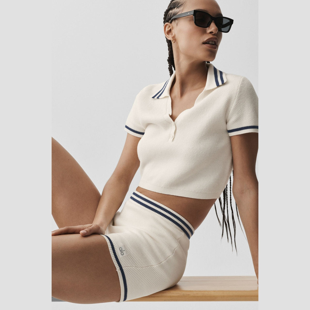 Tennis Club Sweater Knit Short