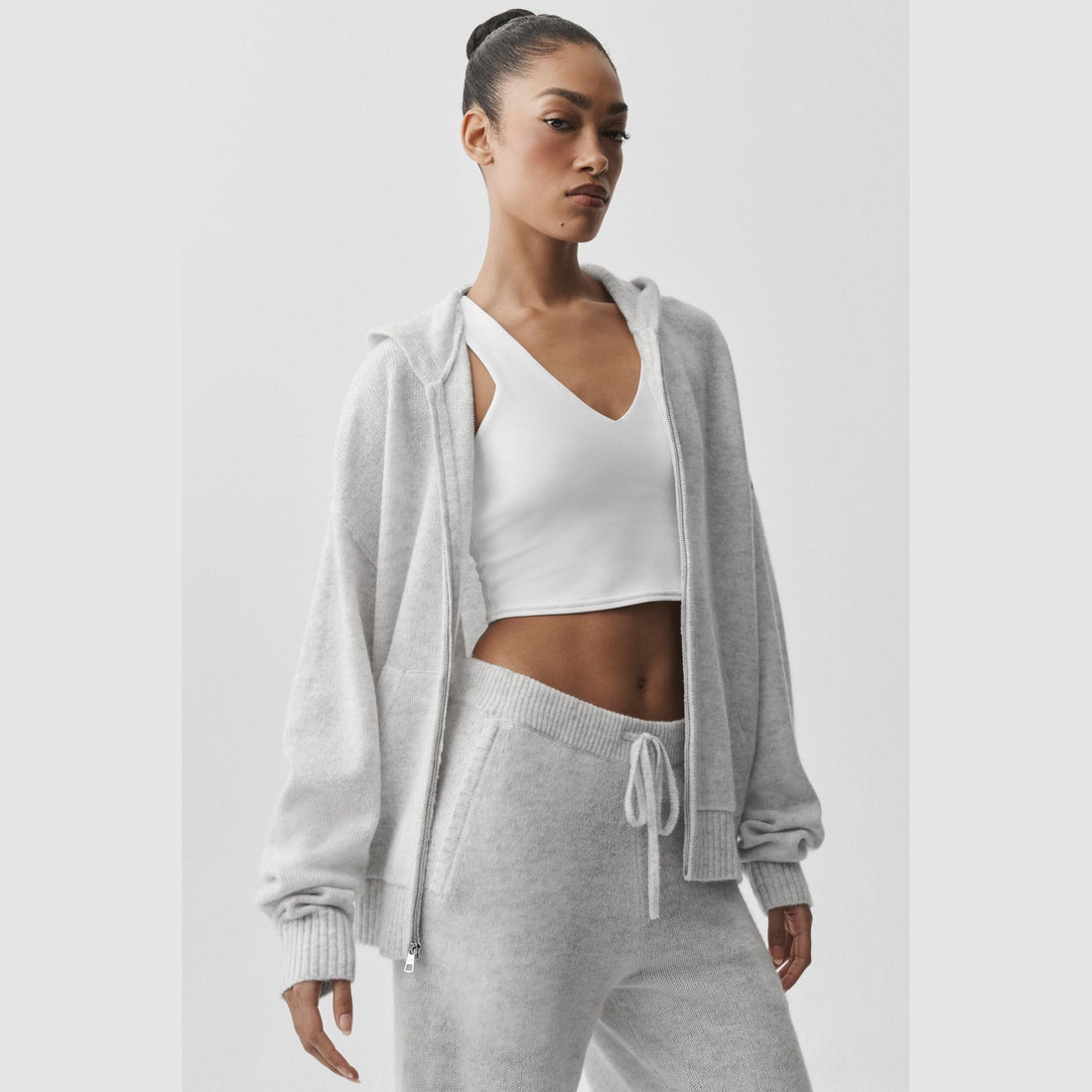 New Class Knit Zip Hoodie