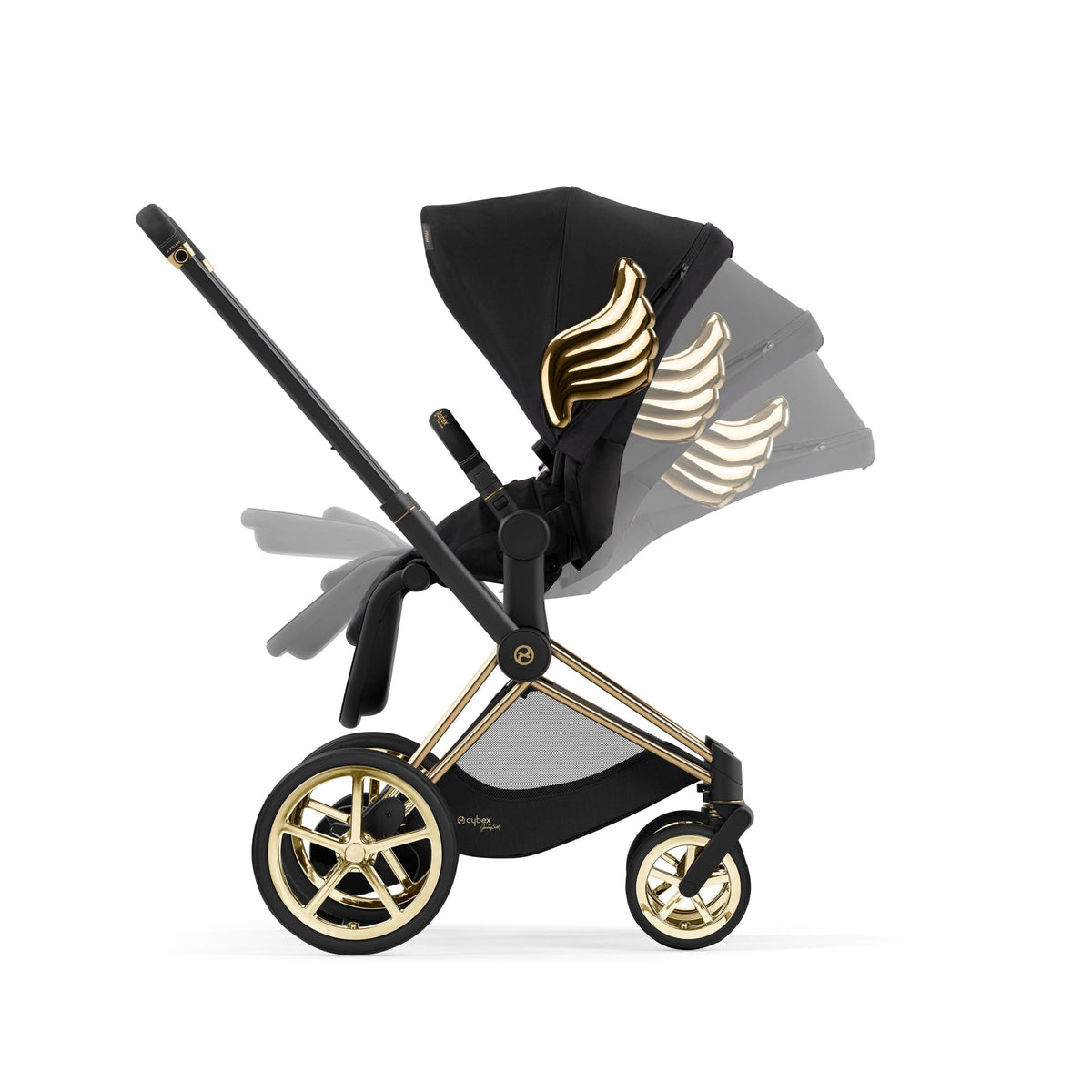 CYBEX e-PRIAM 2 Electric Stroller - Jeremy Scott Wings