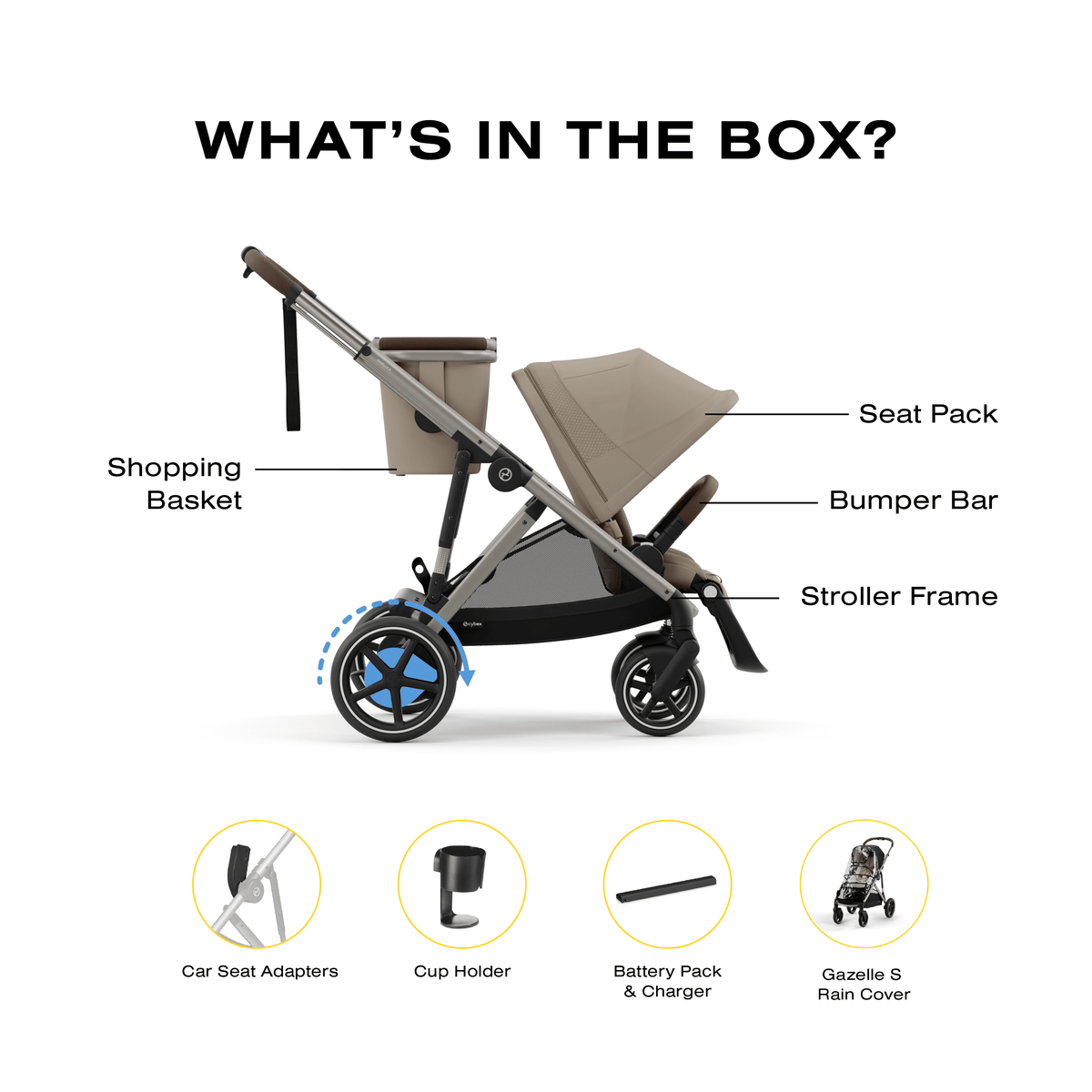CYBEX e-Gazelle S Electric Stroller