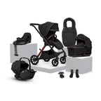 Silver Cross x Automobili Lamborghini Reef AL Arancio Travel System Ultimate 360 Infant Carrier Bundle (11-piece)