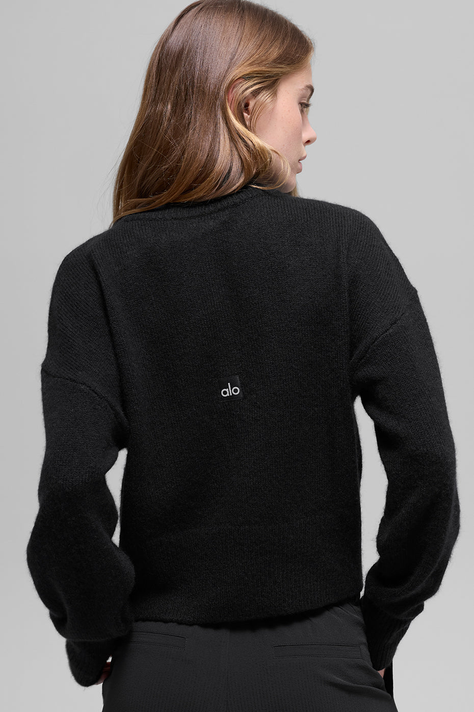 Cashmere New Class Crewneck Sweater - Black