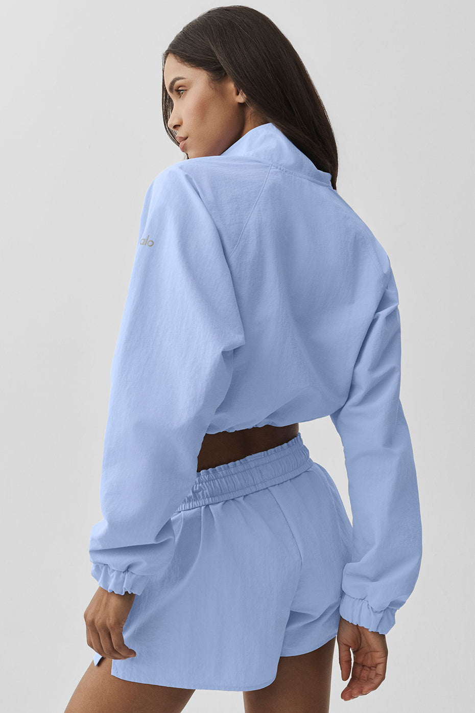 Cropped 1/4 Zip Alumni Pullovernce "new"