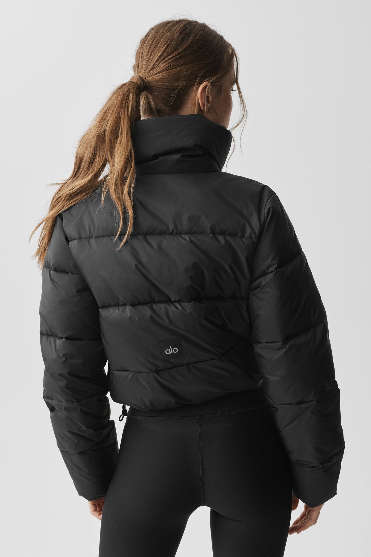 Gold Rush Puffer - Black