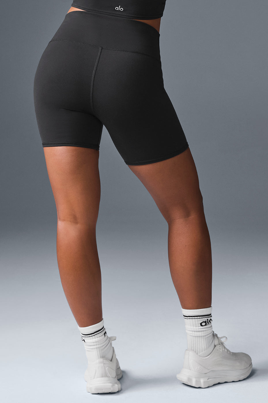 short biker  High-Waist Airbrush 5"