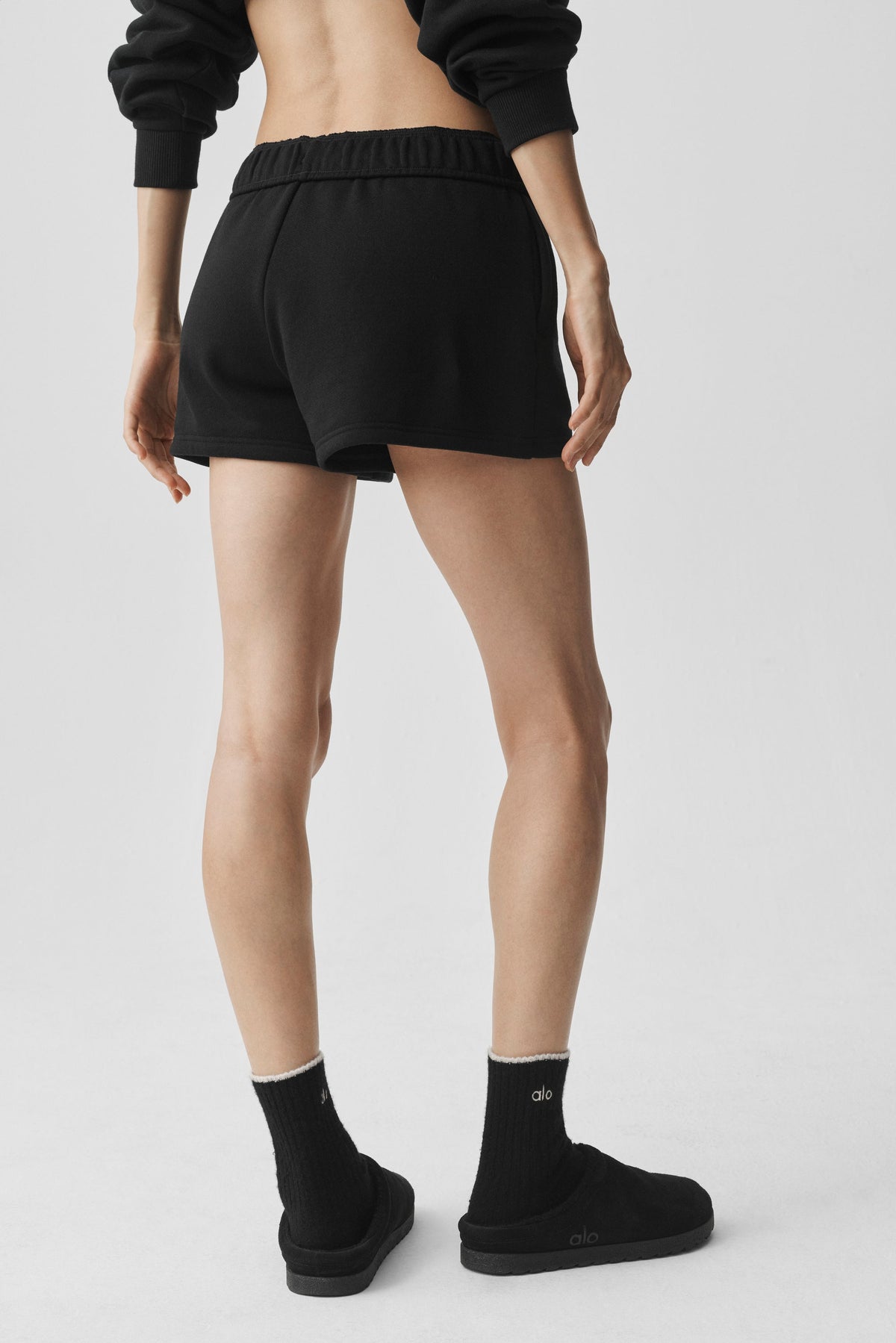 Short souple à taille avec cordon