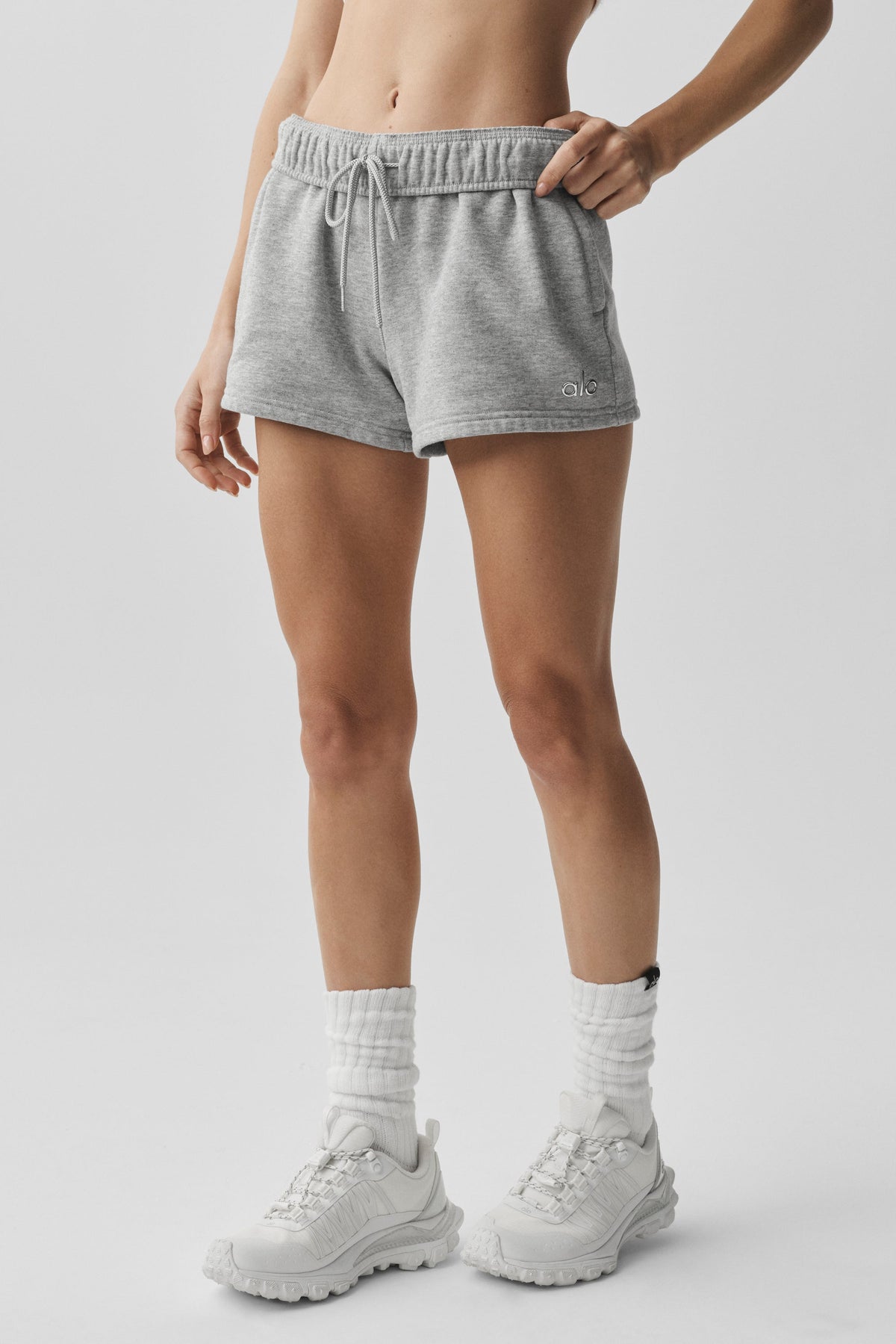 Short souple à taille avec cordon