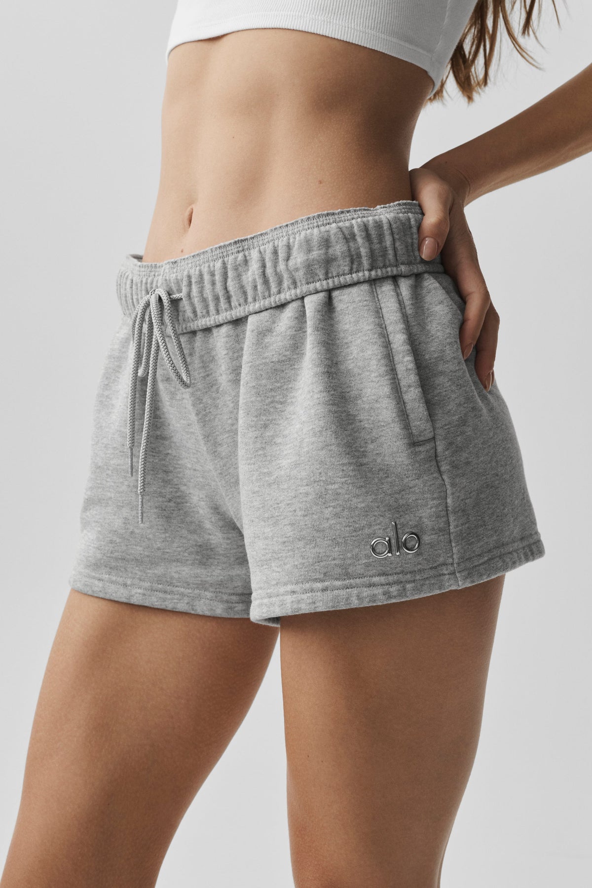 Short souple à taille avec cordon