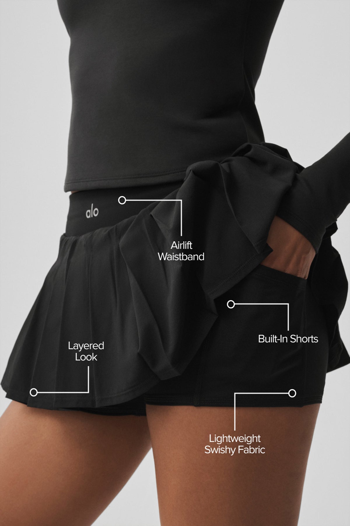 Double Or Nothing Tennis Skirt "new"