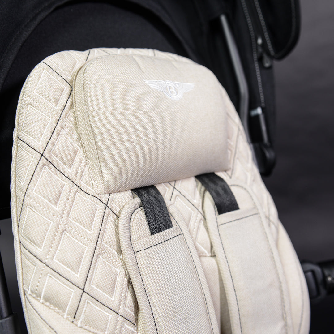 Diamond quilted seat