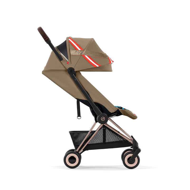 CYBEX COYA Compact & Light Travel Stroller - KK One Love / Rose Gold