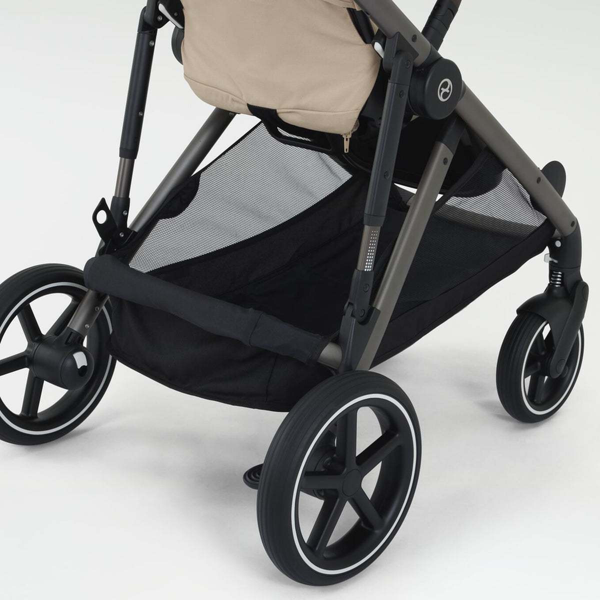 Spacious Stroller Basket