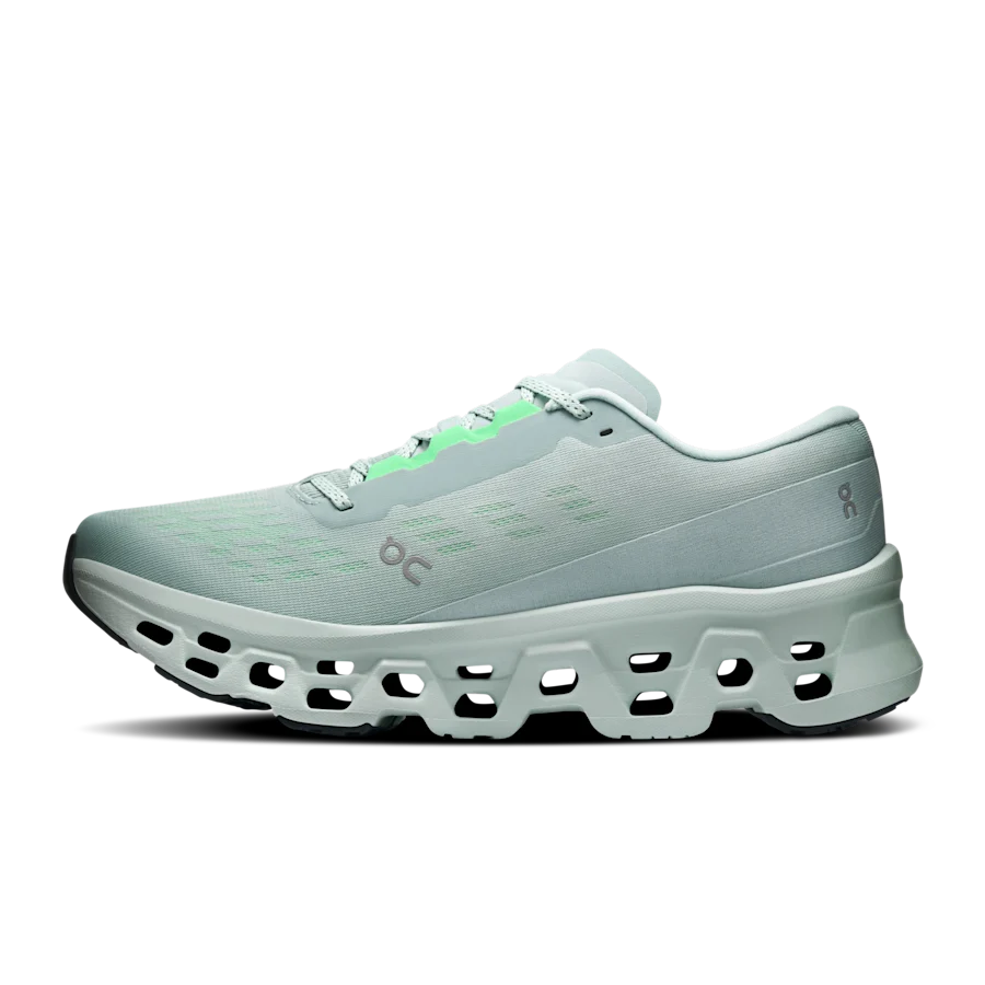 Cloudmonster 3 Wide — Homme coloris Bleu ruisseau | Neige – vue 4