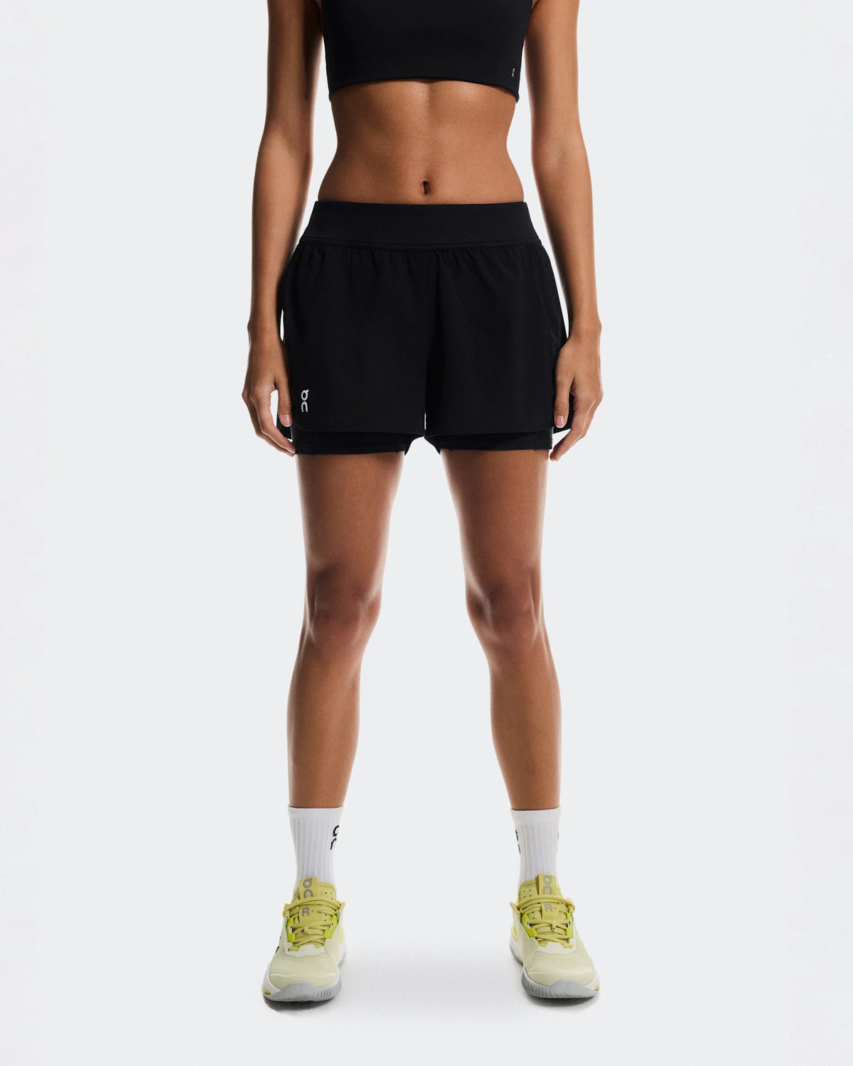 Court Shorts 2-en-1 3″ coloris Noir – vue 4