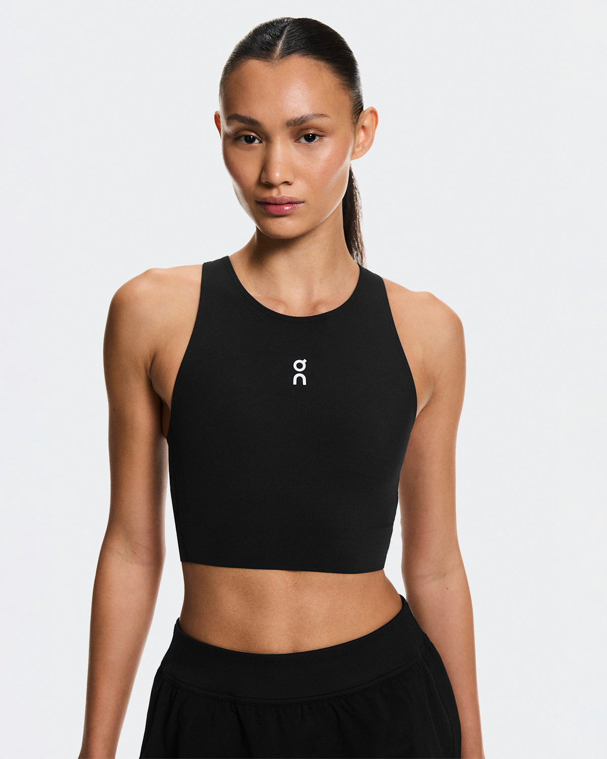 Court Crop Top coloris Noir – vue 3