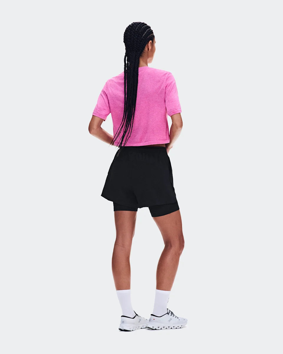 Train Flex-T Crop coloris Rose chiné – vue 3