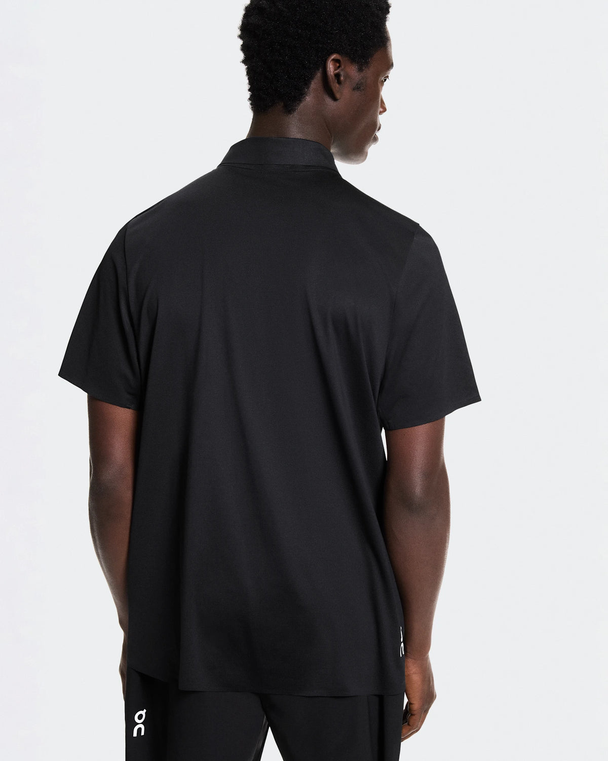 Court Polo coloris Noir – vue 4