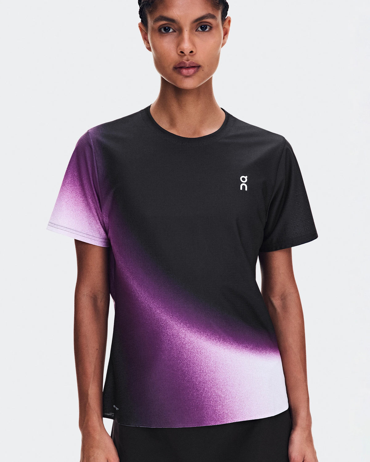 Court-T Swing coloris Noir / Cassis – vue 2