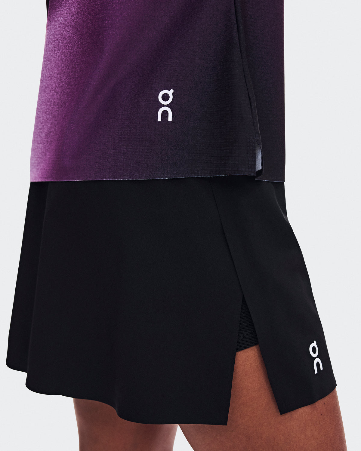 Court-T Swing coloris Noir / Cassis – vue 6