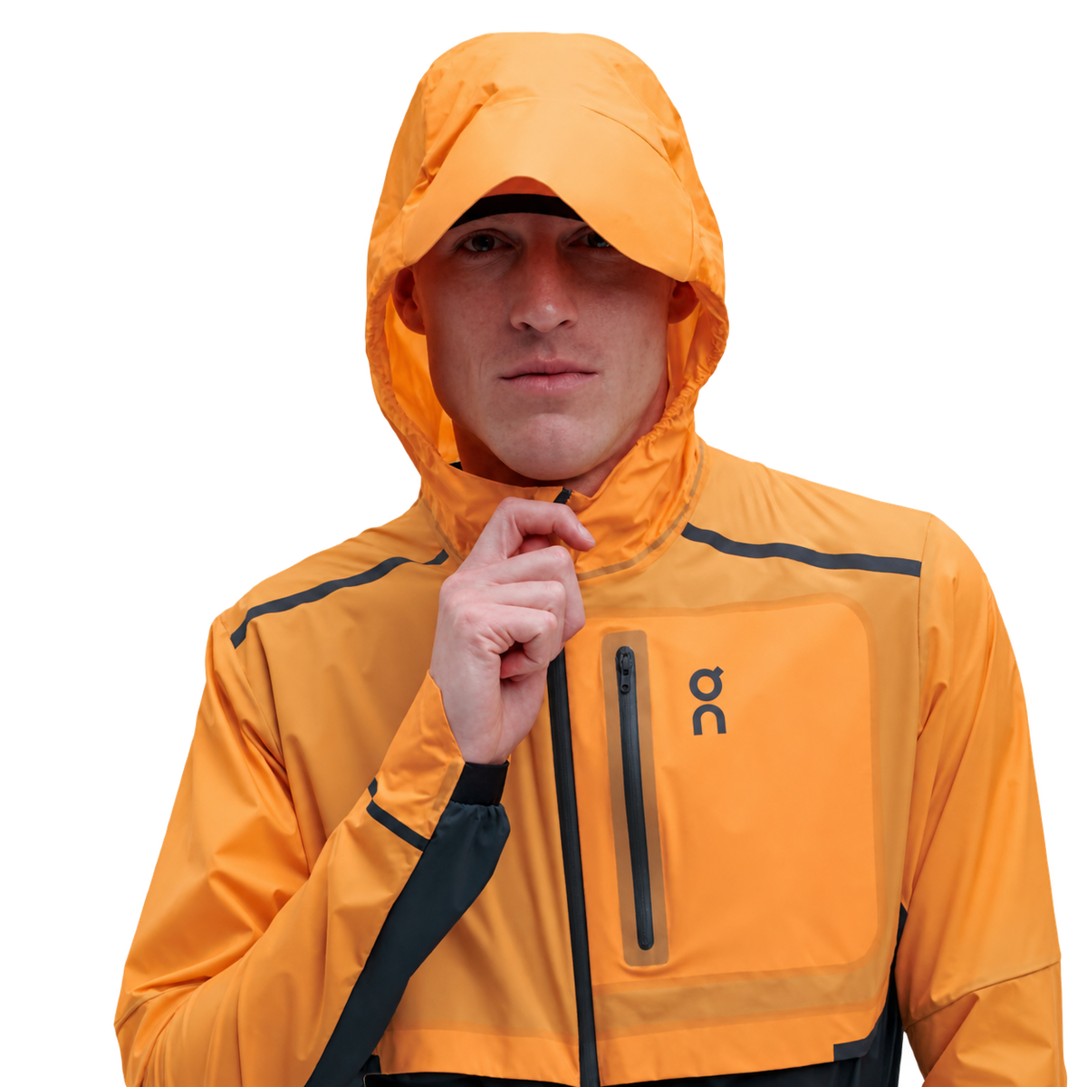 Cloud Remix Survêtement à capuche orange – vue 4